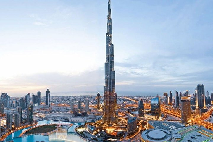 Explore Dubai’s iconic skyline with highlights like the Burj Khalifa surrounded by modern marvels and echoing the city's dynamic blend of tradition and innovation. Experience the journey firsthand.